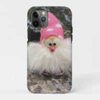 Cute Garden Gnome Pink Polka Dot Hat Polish Poland