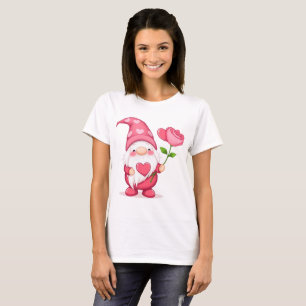 Cute Garden Gnome Women's T-Shirt - Whimsical