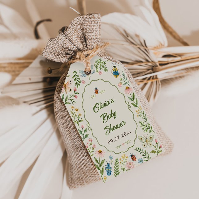Cute Garden Love Bug Gift Tags (Creator Uploaded)