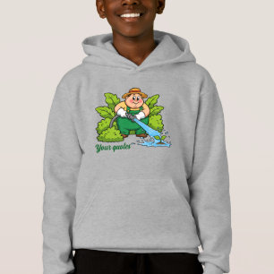 Cute Gardening Farmer Cartoon Artwork