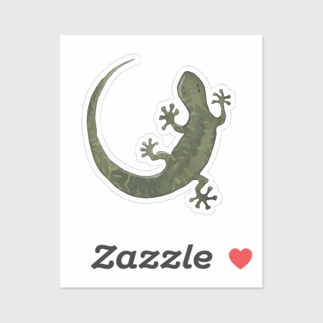 Cute gecko illustration (Sheet)
