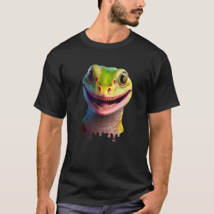 Cute Gecko Wildlife Lizard 1 T-Shirt
