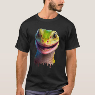 Cute Gecko Wildlife Lizard T-Shirt