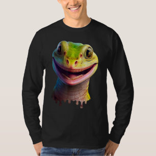 Cute Gecko Wildlife Lizard T-Shirt