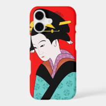 Cute Geisha Japanese art