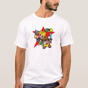 Cute Gemini Cartoon Twins T-Shirt