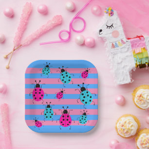 Cute Gender Reveal Ideas, Paper Plates