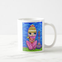 Cute Genie Belly Dancer Doll Girl with Big Eyes