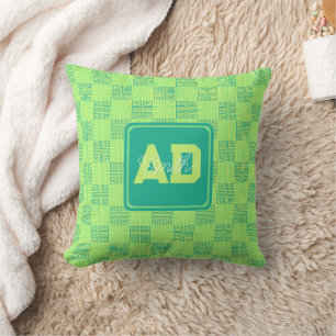 Cute Geometric Custom Pillow For Mothers Day