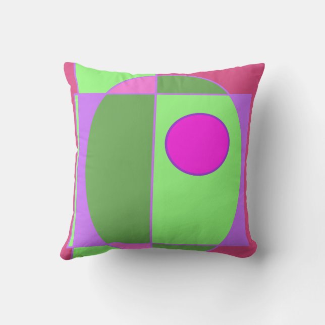 Cute Geometric Sherell Cushion (Back)