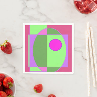 Cute Geometric Sherell Napkin