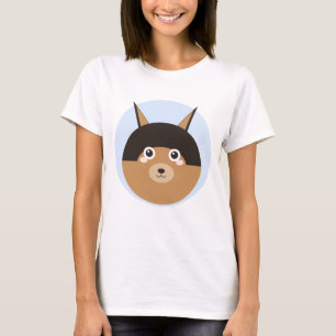 Cute German Shepherd T-Shirt Kawaii Dog Lover