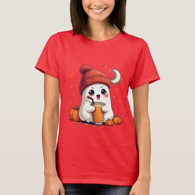 cute gho halloween t-shirt   (Front)