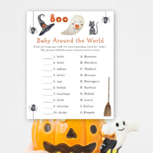 Cute ghost - Baby around the world game