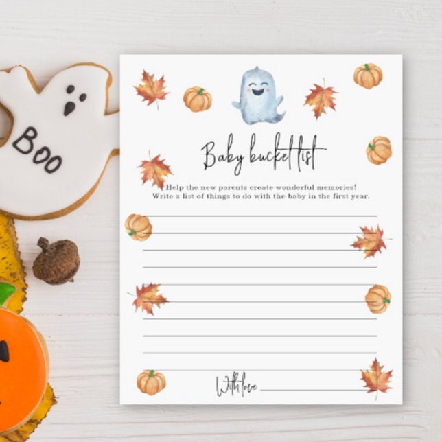 Cute ghost - Baby bucket list (Creator Uploaded)