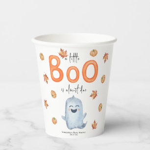 Cute Ghost Baby Shower Paper Cups