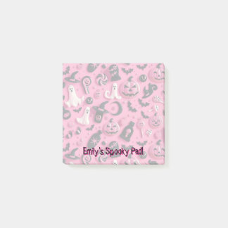 Cute Ghost Bat Post-it Notes