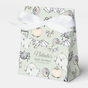 Cute Ghost, Bat & Spider Halloween Favour Box