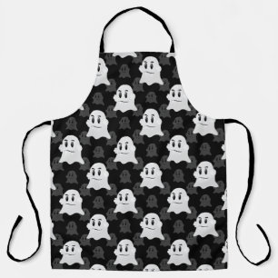 Cute Ghost Blob Design  Apron