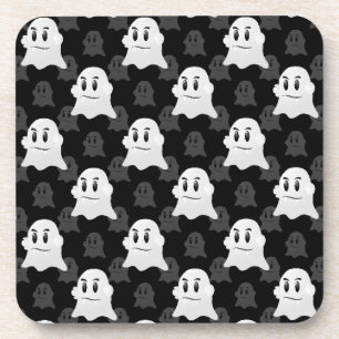 Cute Ghost Blob Design  Coaster