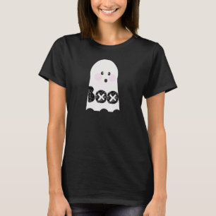 Cute Ghost Boo Halloween Costume Party T-Shirt