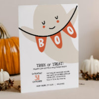 CUTE GHOST BOO TRICK OR TREATS KIDS HALLOWEEN