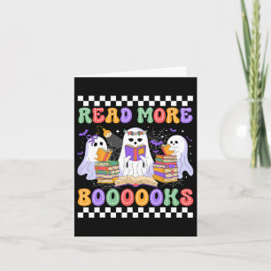 Cute Ghost Book Read More Books Funny Teachers Hal Card