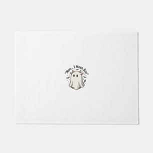 Cute Ghost Cow Halloween Moo I Mean Boo Shirt Desi Doormat