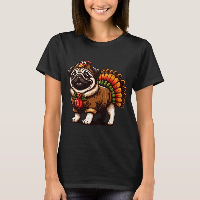 Cute Ghost Dog T-Shirt (Front)