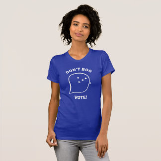 Cute Ghost Don't Boo, Vote T-Shirt