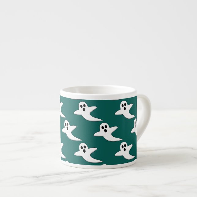 Cute Ghost Espresso Cup (Front Right)