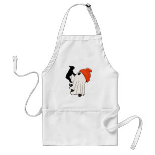 Cute Ghost French Bulldog Lover Standard Apron