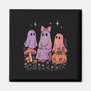 Cute Ghost Friends Shirt Pastel Spooky Halloween M Magnet