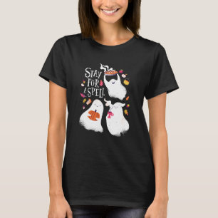 Cute Ghost Funny Halloween Design T-Shirt