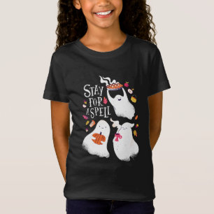 Cute Ghost Funny Halloween Design T-Shirt