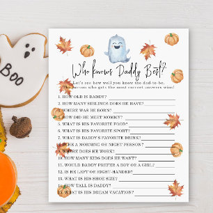 Cute ghost -  Game Who knows DADDY best