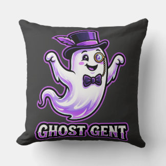 Cute Ghost Gent Halloween Cushion
