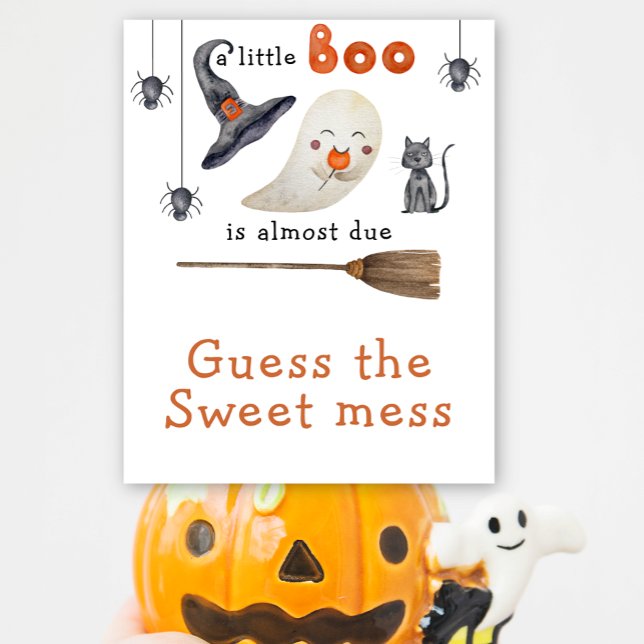 Cute ghost - Guess the sweet mess Poster (Creator Uploaded)