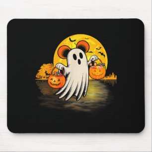 Cute Ghost Guitar Halloween Pumpkins Candy Soky Se Mouse Pad