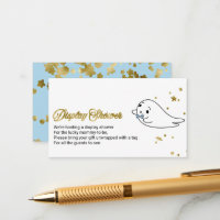 Cute Ghost Halloween Baby Shower Display Shower  E