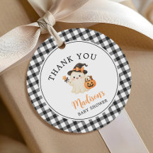 Cute Ghost Halloween Baby Shower