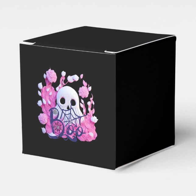 cute ghost Halloween boo pack  Favour Box (Front Side)