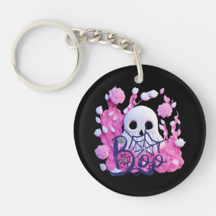 cute ghost Halloween boo pack  Key Ring