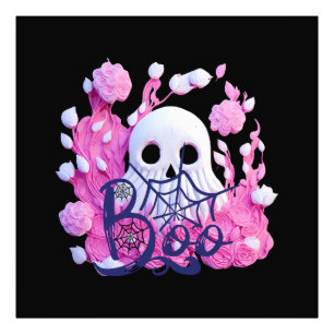 cute ghost Halloween boo pack Photo Print
