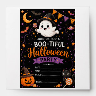 Cute Ghost Halloween Envelope