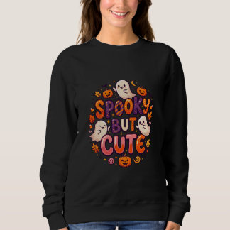 cute ghost halloween invitation sweatshirt