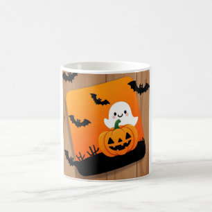 Cute Ghost Halloween Mug 2026