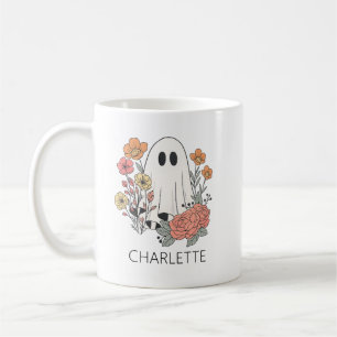 Cute Ghost Halloween Mug, Halloween Fall Coffee Mu Mug