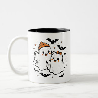 Cute Ghost Halloween Mug | Spooky Coffee Cup |