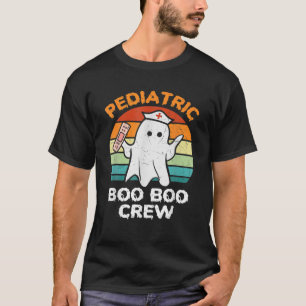Cute Ghost Halloween Paediatrics RN Nurse Boo Boo T-Shirt